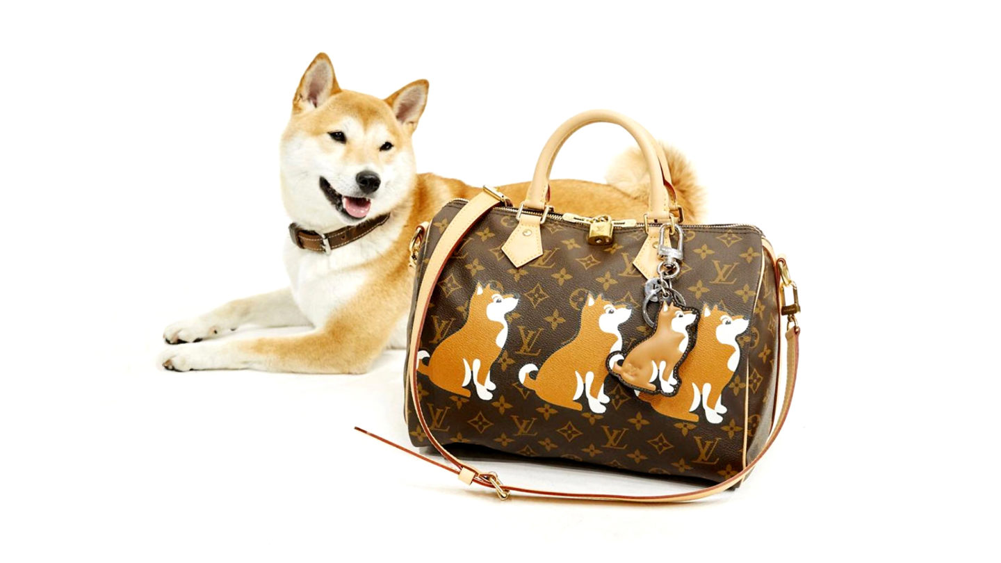 Louis Vuitton Offers Shiba Inu Hot Stamp for CNY